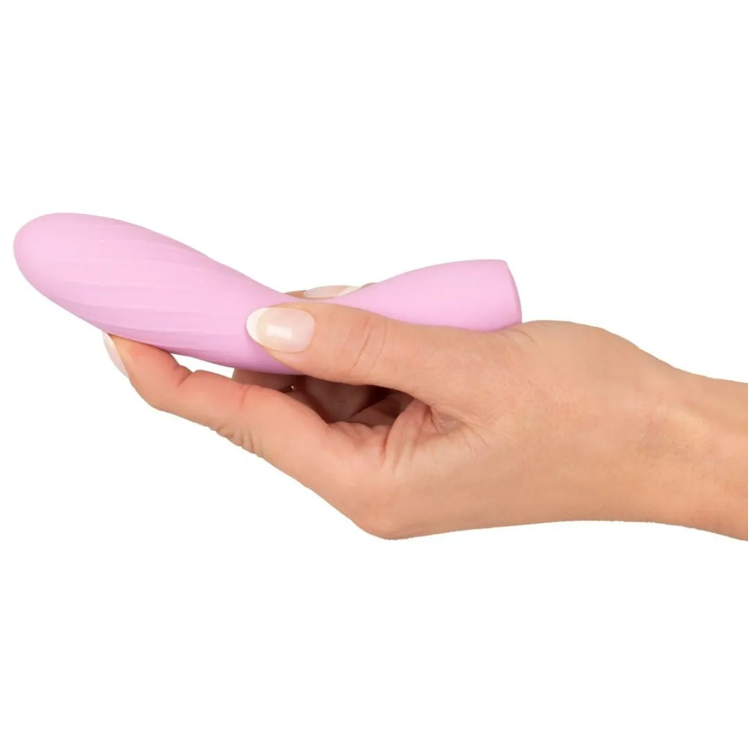 Minivibrator rosa mit Stimulationsrillen – Bild 3