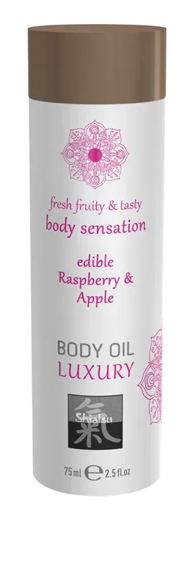 Shiatsu »Body Sensation Raspberry & Apple« Massageöl 75ml Shiatsu »Body Sensation Raspberry & Apple« Massageöl 75ml