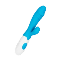 Kraftvoller Silikon-Rabbit mit stilisierter Eichel, 19 cm Kraftvoller Silikon-Rabbit mit stilisierter Eichel, 19 cm