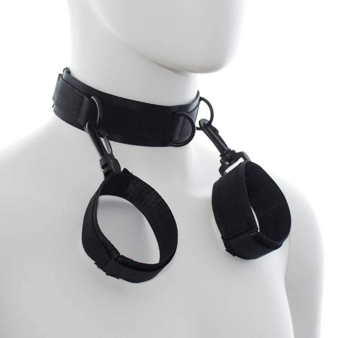 Halsband mit Handfesseln – Bild 3