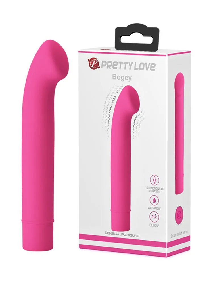 Pretty Love Bogey: Mini G-Punkt-Vibrator, dunkles rosé Pretty Love Bogey: Mini G-Punkt-Vibrator, dunkles rosé