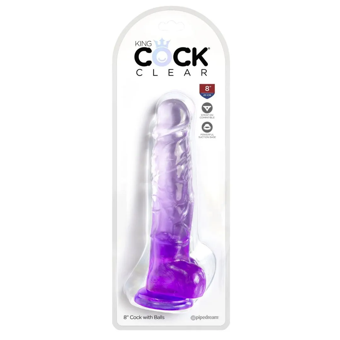Naturdildo „8“-Cock with Balls“ – Bild 5