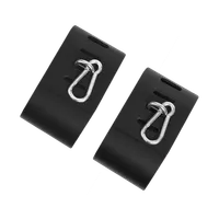 Puristische Fußfesseln mit Karabinern Puristische Fußfesseln mit Karabinern