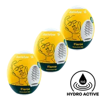 Satisfyer Masturbator Egg - Fierce, 3 Teile Satisfyer Masturbator Egg - Fierce, 3 Teile