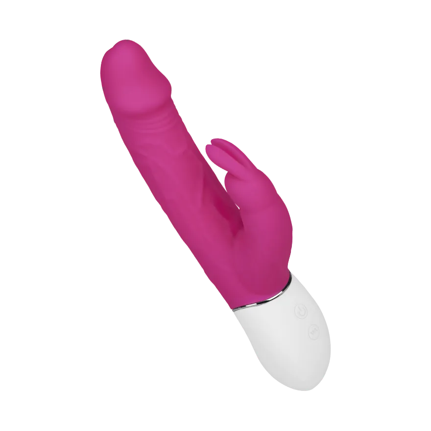 Geaderter Silikon-Rabbit, 21 cm Geaderter Silikon-Rabbit, 21 cm