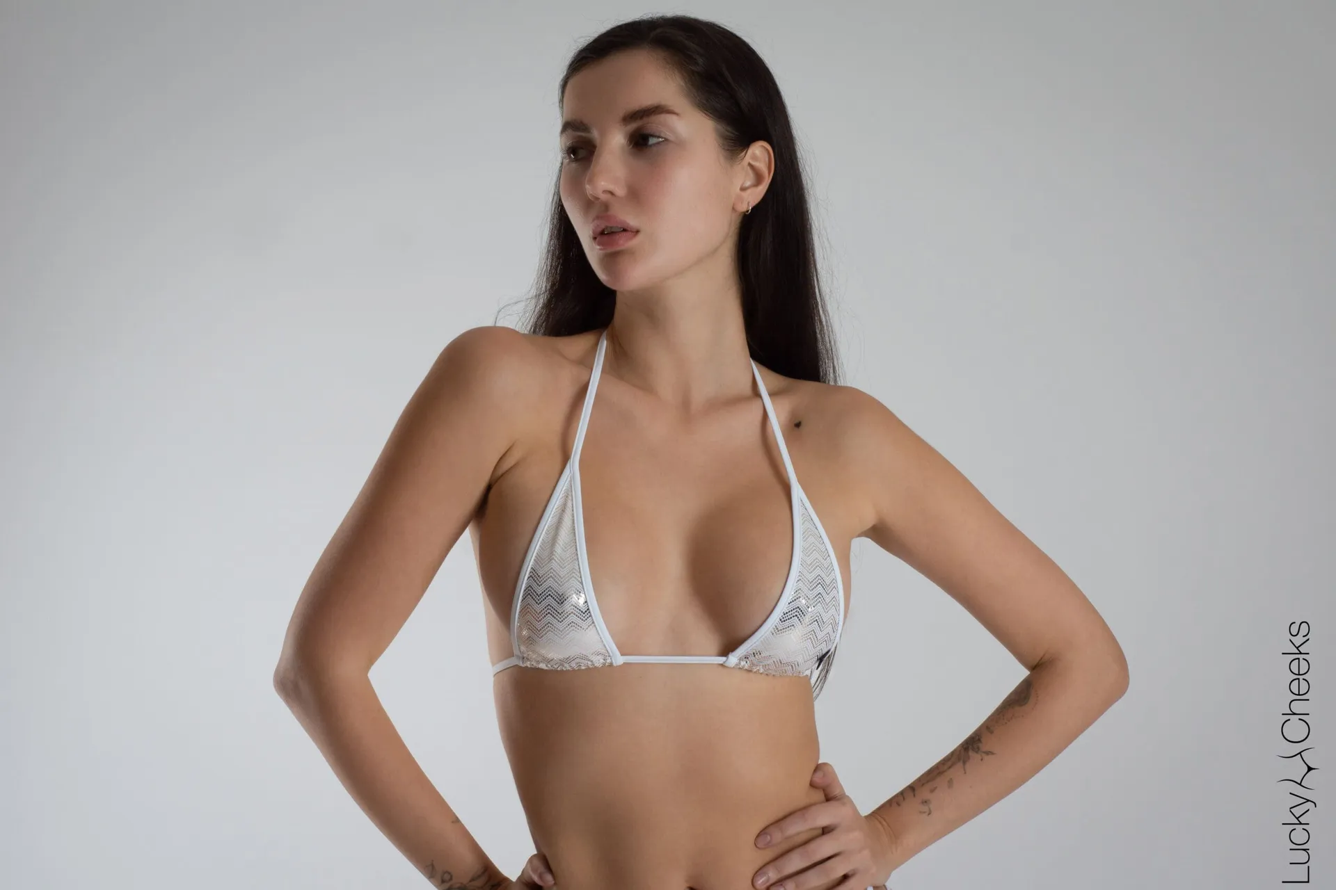 Lucky Cheeks - Bikini Galactic White Lucky Cheeks - Bikini Galactic White