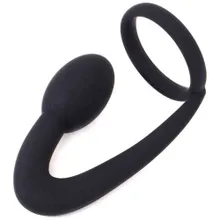 Analplug mit Penisring "P-Spot Anal Lock" Analplug mit Penisring "P-Spot Anal Lock"