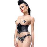 Demoniq Hard Candy Dessousset: Nikoletta, schwarz (XL) Demoniq Hard Candy Dessousset: Nikoletta, schwarz (XL)