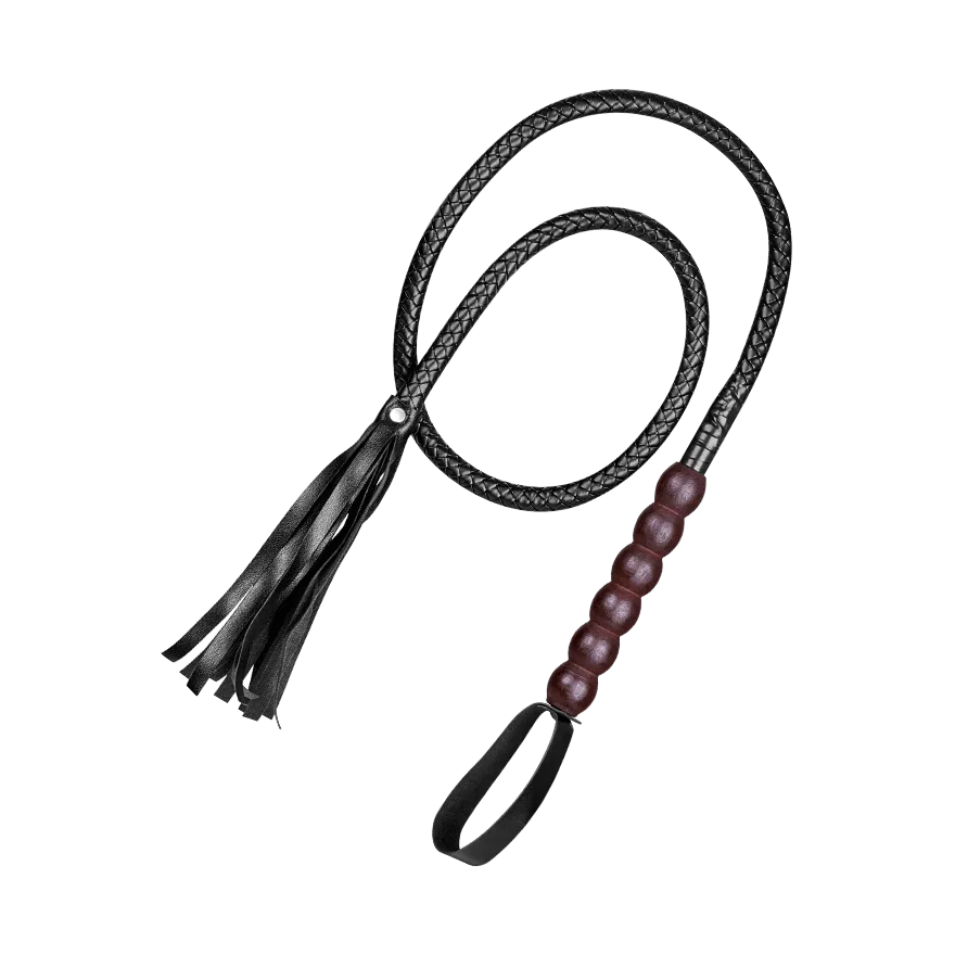 Peitsche mit Kugelgriff Peitsche mit Kugelgriff