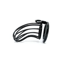 Black Label Stainless Steel Black Chastity Outlined: Edelstahl-Peniskäfig, sc... (45mm) Black Label Stainless Steel Black Chastity Outlined: Edelstahl-Peniskäfig, sc... (45mm)
