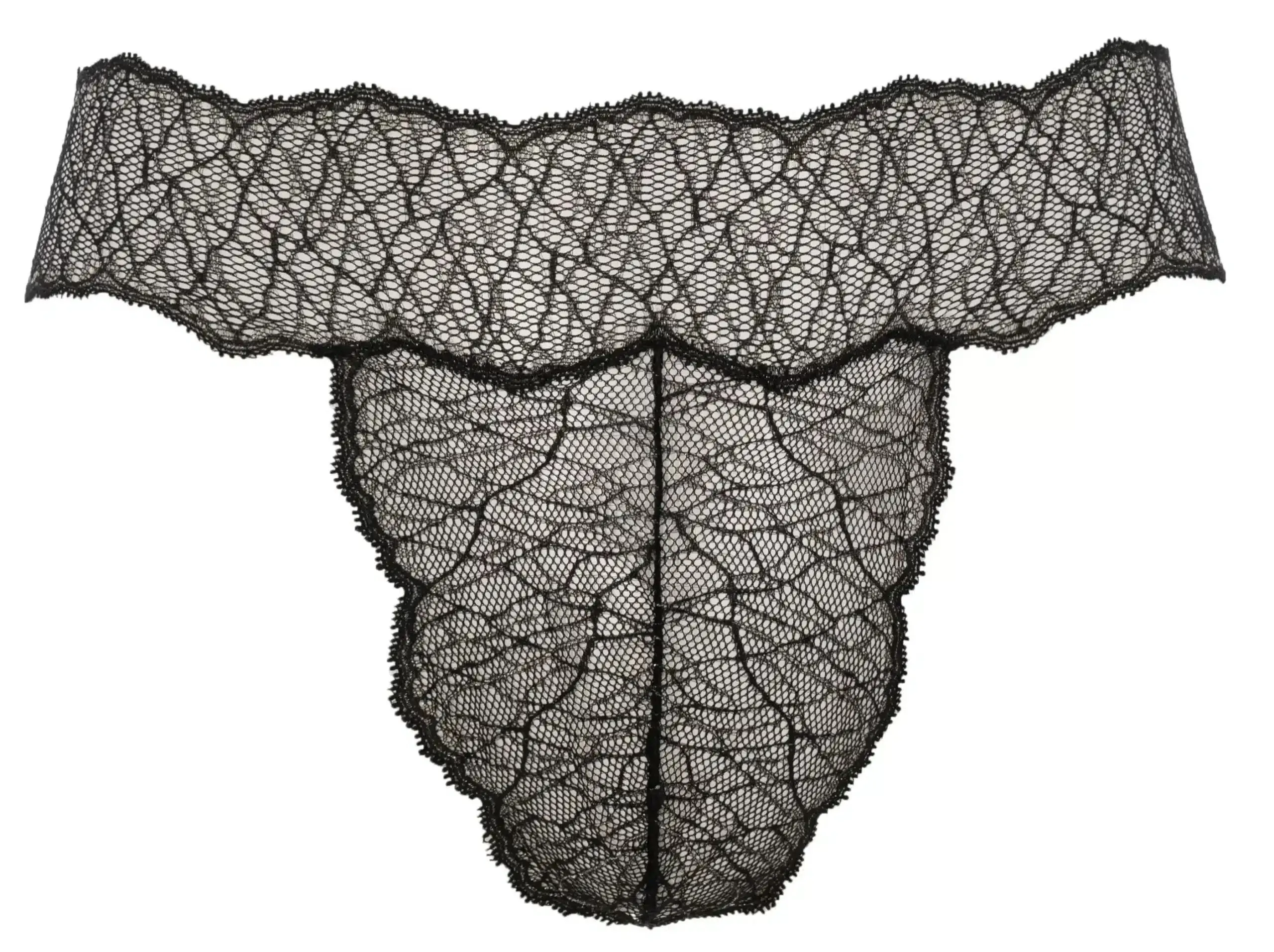 Bracli - Sydney Perlenstring Schwarz - Luxus-Dessous für Männer mit Perlen Größe L Bracli - Sydney Perlenstring Schwarz - Luxus-Dessous für Männer mit Perlen Größe L