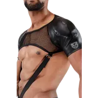 Harness Shirt Wetlook Netz Harness Shirt Wetlook Netz