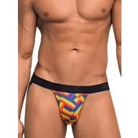 Male Power Pride Fest: Jock, bunt (L/XL) Male Power Pride Fest: Jock, bunt (L/XL)