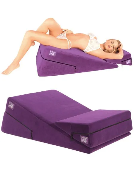 Liberator Wedge & Ramp: Liebeskissen-Kombi, violett Liberator Wedge & Ramp: Liebeskissen-Kombi, violett