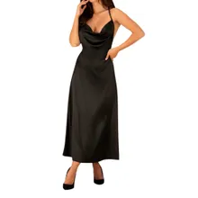 Kleid "Agatya" mit Dekolleté und Spitzenverzierung Kleid "Agatya" mit Dekolleté und Spitzenverzierung