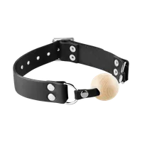 Ballknebel mit Holzball Ballknebel mit Holzball