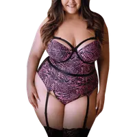 Strapshemd Schlangenmuster Plus Size Strapshemd Schlangenmuster Plus Size