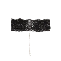 Spitzenhalsband mit Kettenverschluss Spitzenhalsband mit Kettenverschluss