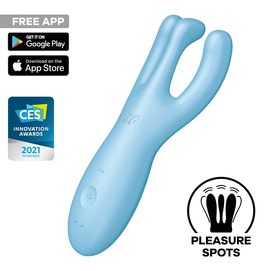 Satisfyer Threesome 4 Connect App, 14 cm Satisfyer Threesome 4 Connect App, 14 cm