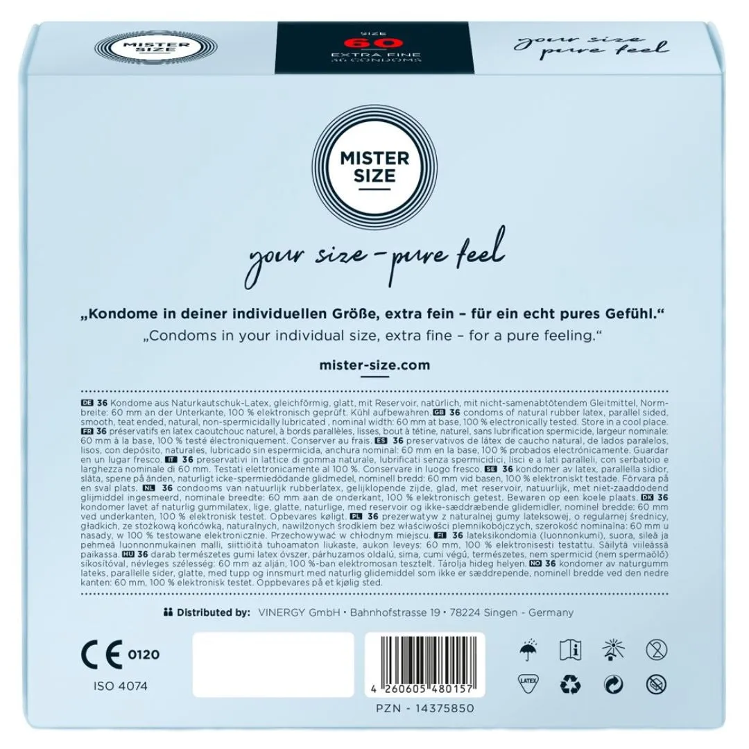 Kondome „60 mm“, transparent, hauchdünn, feucht – Bild 5