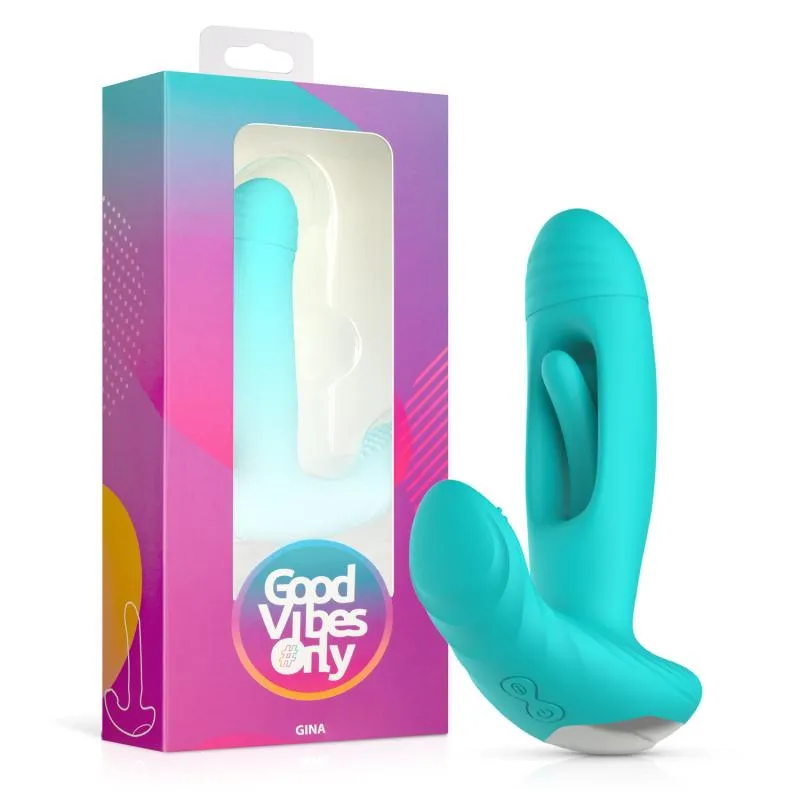 Good Vibes Only - Gina Flatternder G-Punkt-Vibrator Good Vibes Only - Gina Flatternder G-Punkt-Vibrator