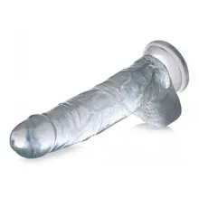 Jock C-Thru Transparenter Dildo - 27 cm
