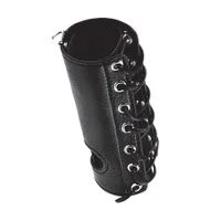 Blue Line 5%27%27 Cock Sheath: Penismanschette, schwarz Blue Line 5%27%27 Cock Sheath: Penismanschette, schwarz
