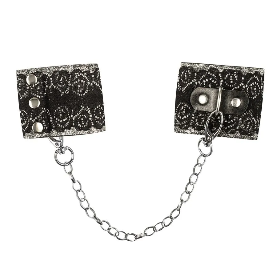 Handschellen mit schwarzer Spitze – Bild 4