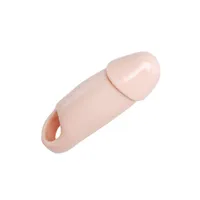Wide Penis Enhancer Sheath: Penishülle, haut Wide Penis Enhancer Sheath: Penishülle, haut