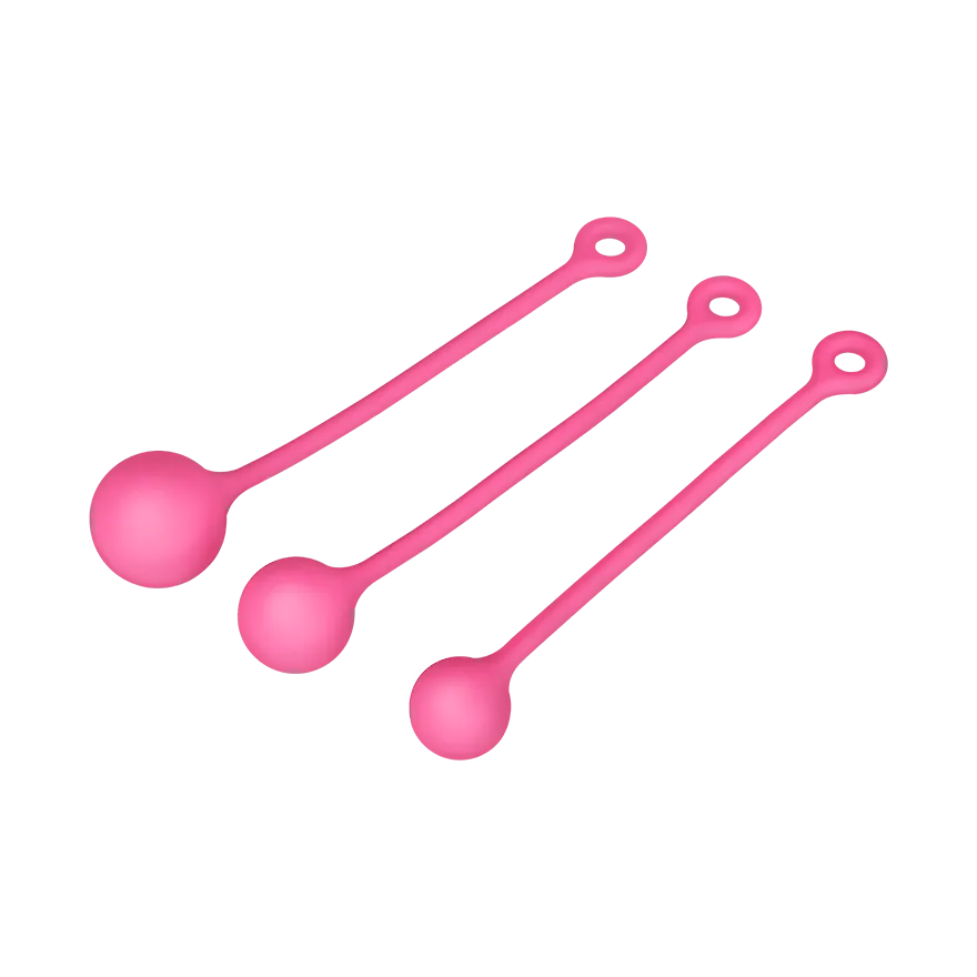 Liebeskugel-Trainingsset aus Silikon, 3 Teile Liebeskugel-Trainingsset aus Silikon, 3 Teile