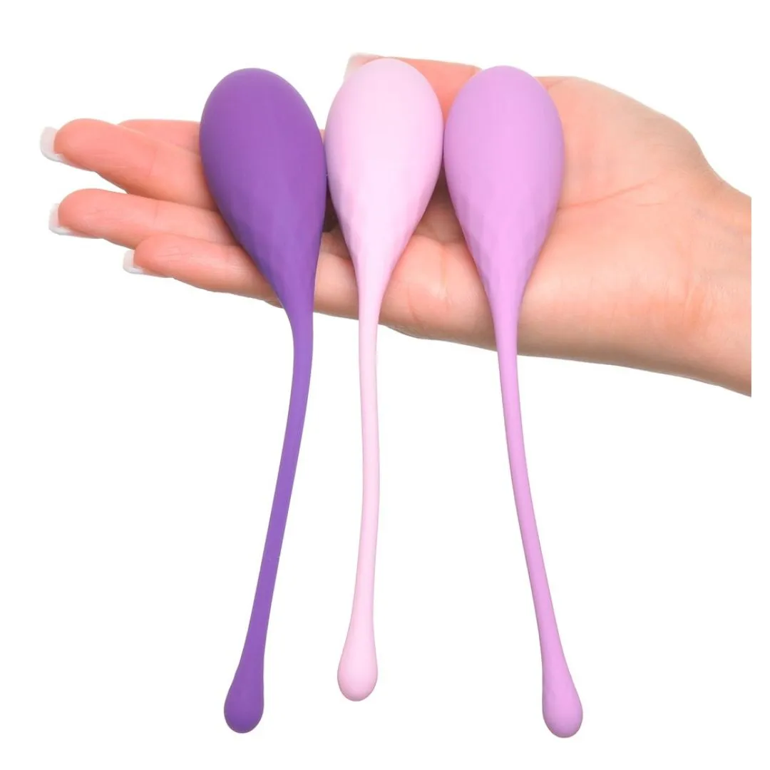 Liebeskugel-Set „Kegel Training“, 3-teilig – Bild 3