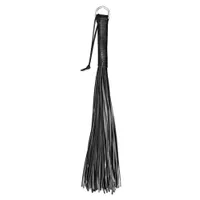 Xx-DreamsToys: Leder-Peitsche, schwarz Xx-DreamsToys: Leder-Peitsche, schwarz