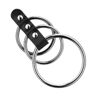 Penismanschette mit Ringen, 4 - 5,5 cm Penismanschette mit Ringen, 4 - 5,5 cm