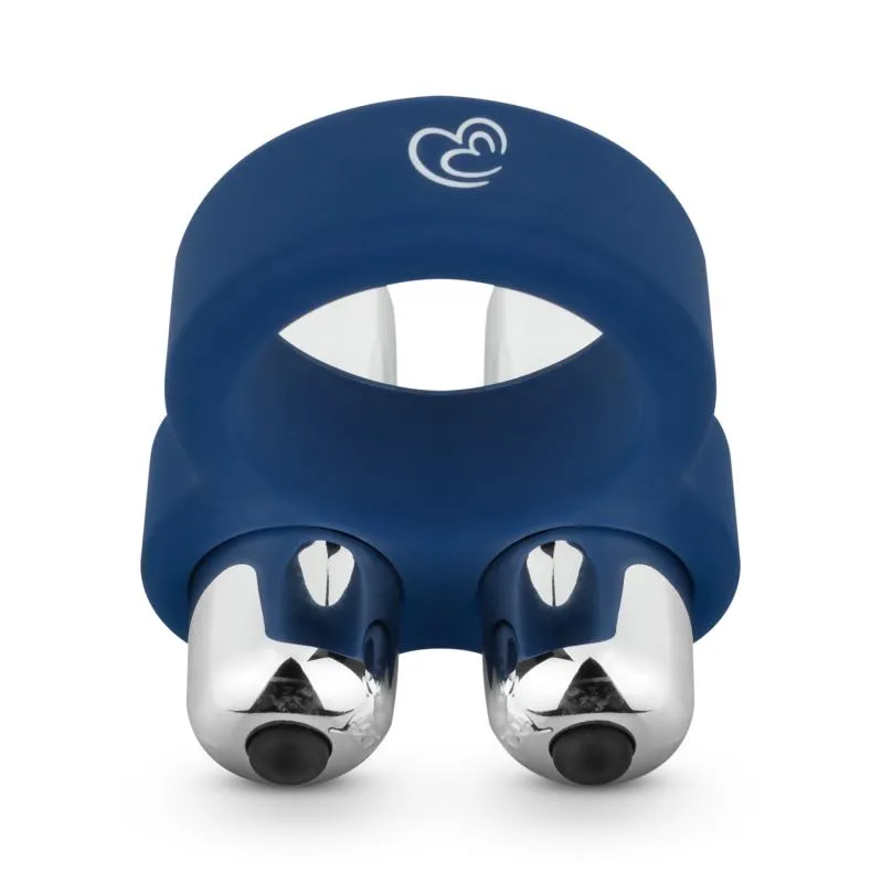 Vibrierender Penisring - Blau – Bild 5