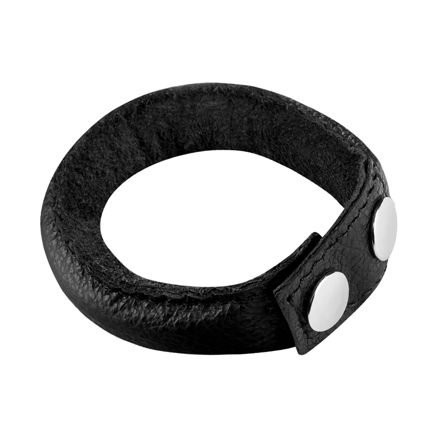 Leder-Penisring mit Gewicht Leder-Penisring mit Gewicht