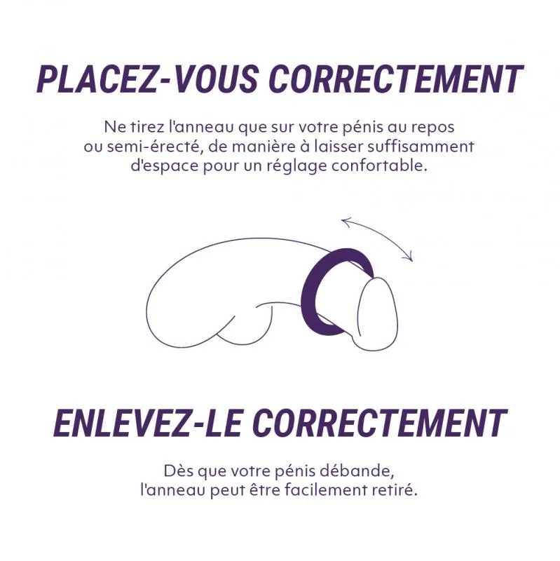 AMORELIE Joy »Dance« Penisring mit Vibration – Bild 4