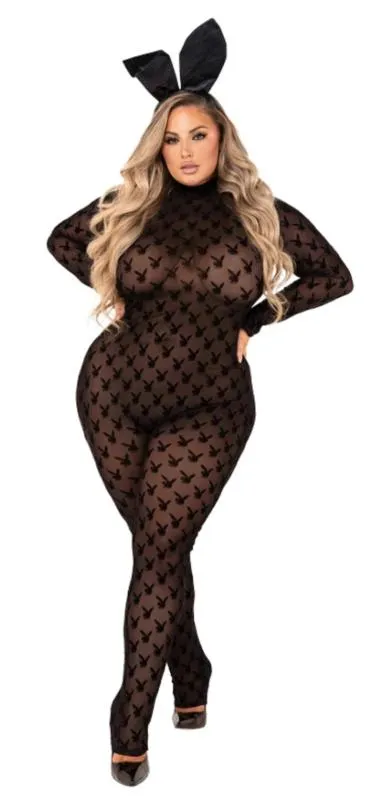 Playboy Lingerie - Playboy Bunny 2-Teiliges Set - Schwarz – Bild 3