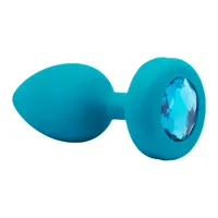Vibrating Jewel Plug - S/M, 9,8 cm Vibrating Jewel Plug - S/M, 9,8 cm