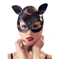 Bad Kitty Catmask Strass: Kopfmaske Katze, schwarz Bad Kitty Catmask Strass: Kopfmaske Katze, schwarz