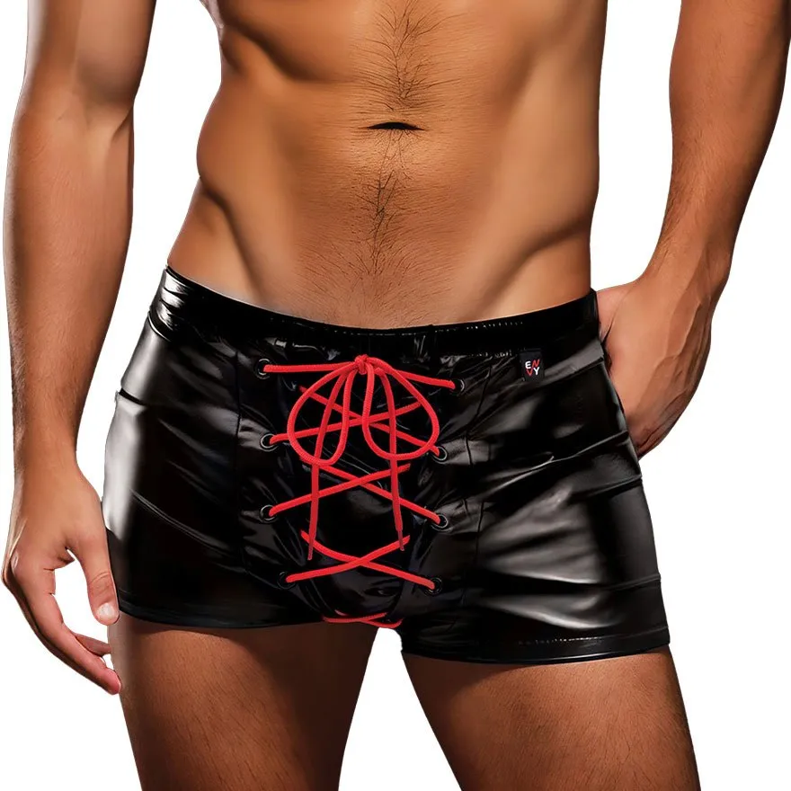 Lace-Up Wetlook Trunks Lace-Up Wetlook Trunks