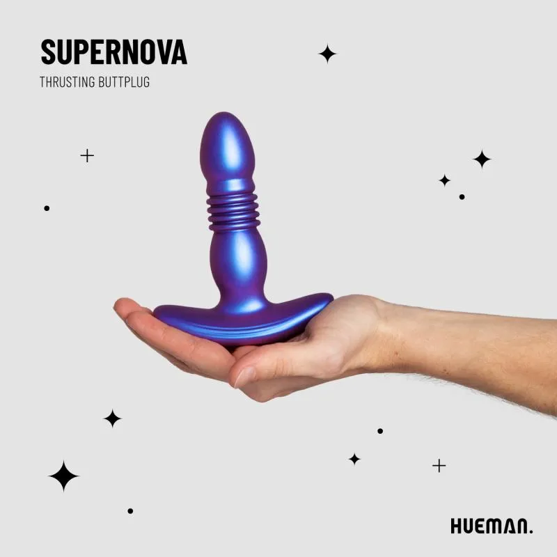 Hueman »Supernova« Analplug mit Stoßfunktion – Bild 3