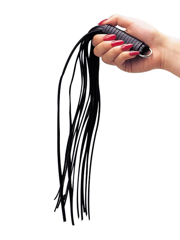 Mini-Lederpeitsche, schwarz Mini-Lederpeitsche, schwarz
