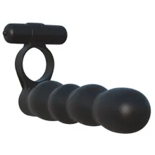 Vibrierender Penisring „Posable Partner Double Penetrator“ Vibrierender Penisring „Posable Partner Double Penetrator“