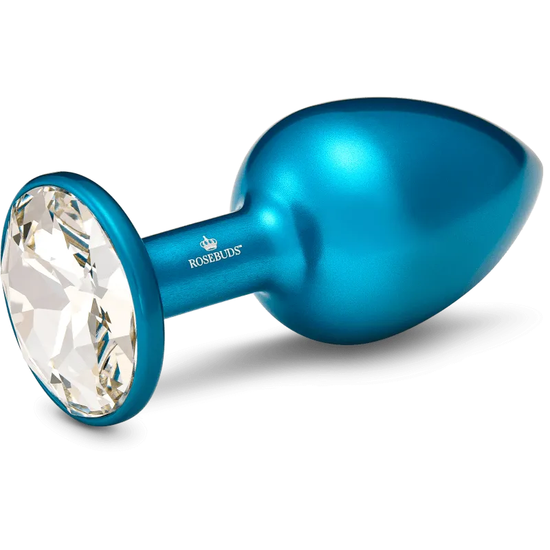 Rosebuds™ - Medium Alu Blue Crystal – Bild 2
