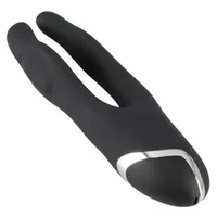 Doppelvibrator, 18,7 cm, 2 Motoren, 10 Vibrationsmodi Doppelvibrator, 18,7 cm, 2 Motoren, 10 Vibrationsmodi