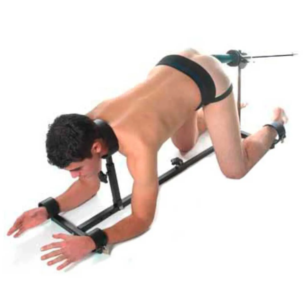 Pranger mit Dildostange – Bild 3