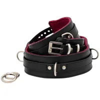 Oberschenkelfesseln "Black Berry" Oberschenkelfesseln "Black Berry"