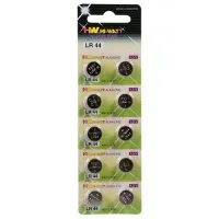 Knopfzellbatterien LR44 10 Stk.-Blister Knopfzellbatterien LR44 10 Stk.-Blister