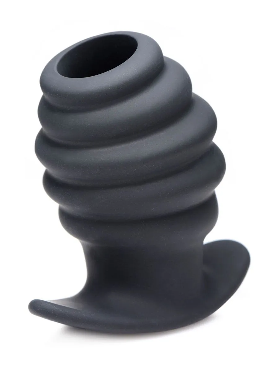 Master Series Hive Ass: Silikon-Analtunnel, schwarz (Medium) Master Series Hive Ass: Silikon-Analtunnel, schwarz (Medium)