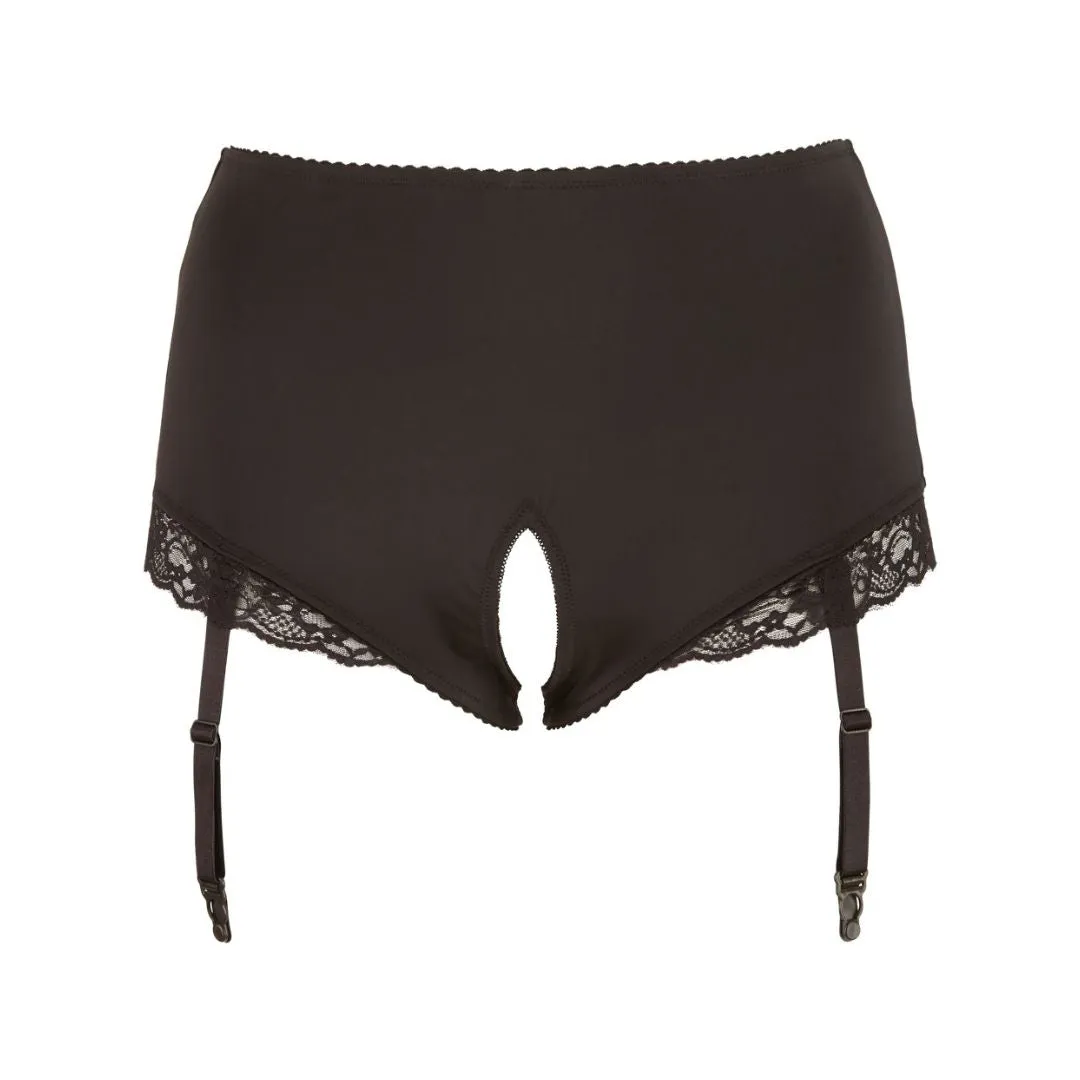 Taillen-Slip ouvert mit Strapsen Taillen-Slip ouvert mit Strapsen